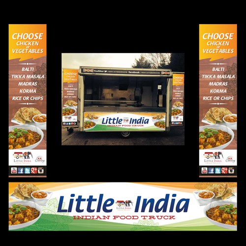 Create Food Truck Signage For Little India Signage Contest