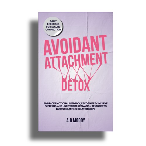 Cover for a book about avoidant attachment! Design by designat1892