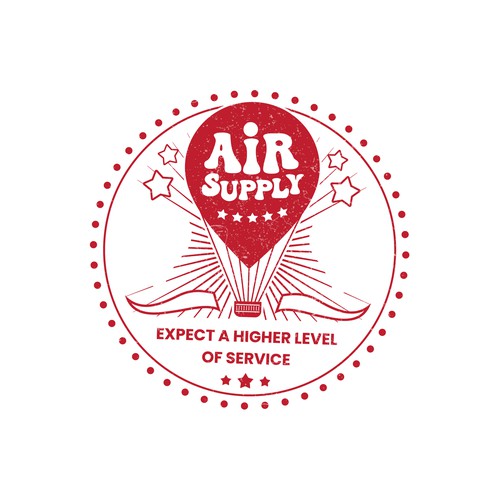 Red Balloon Design by Anas Rahel