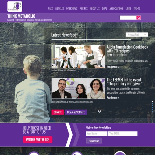 WordPress theme design contest entry by AhrSee