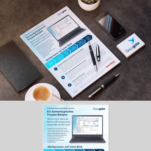 Brochure contest entry by Ariesta Designs