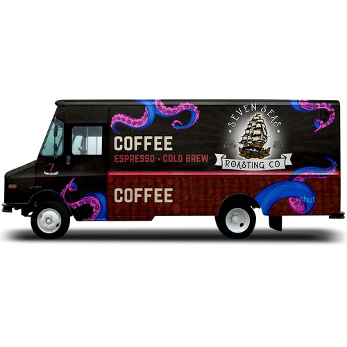 Coffee Truck Design - Mobile Unit 7 Design por ssrihayak