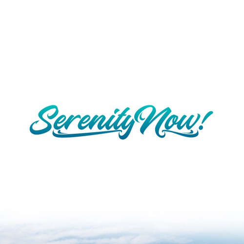 Boat Name Logo    ( Serenity Now! ) Design by Louka.
