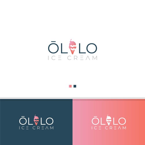 Design a logo for a fun Hawaiian ice cream company Design by StudioJack