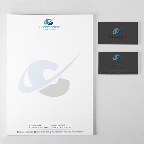 Create the next business card for CFC OIL AND GAS  Design by Azzedine D