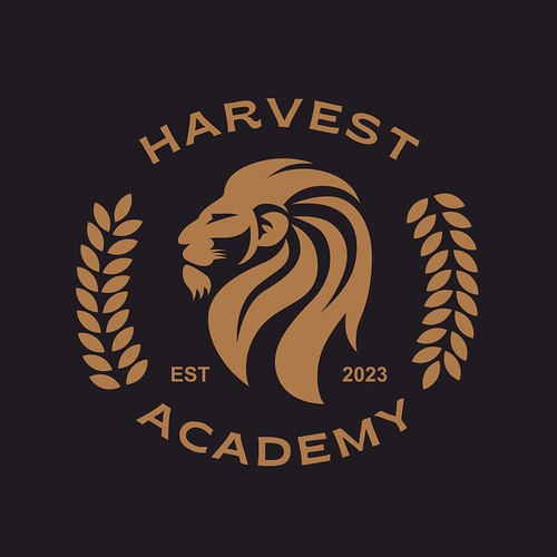 Harvest Academy Lions Mascot Design by epu