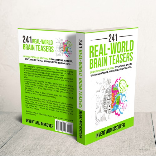 Book Cover - Creativity, Innovation, Inventions, Lateral thinking Design by Zahari Studio