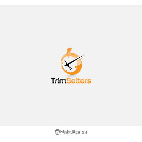 Create a self expressing logo for Trimsetters.com [hair appointment
system] Design by MisterBre