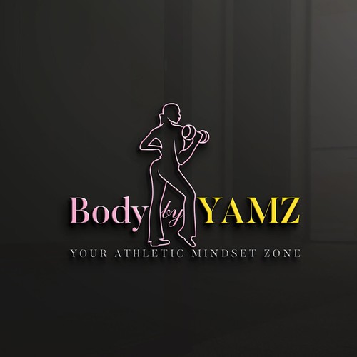 new gym women's trainer. I want my logo to be girly Design by TheThreeMedia