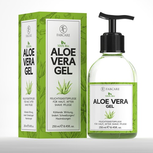 Label Design for Aloe Vera Lotion Design by P.D.S.