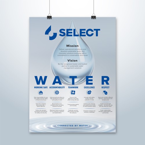 Core Values Poster Design by giekstrave