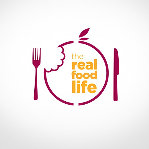 Create the next logo for The Real Food Life Design por Sammy Rifle