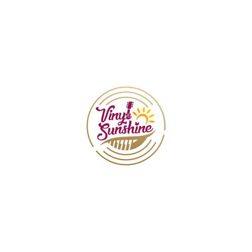 Vinyl Sunshine needs an uplifting retro, 60s/70s BAND logo Design by logologoan