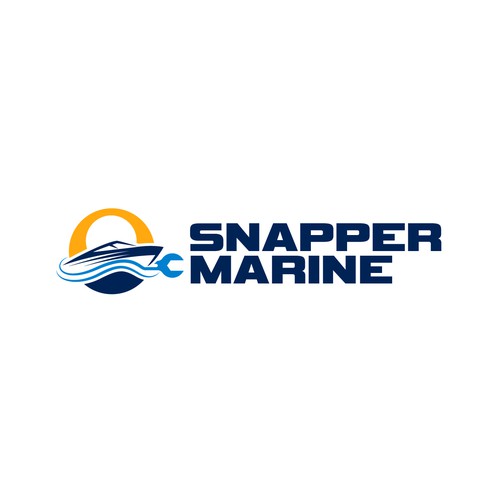 Snapper Marine Logo Design by ridwanted