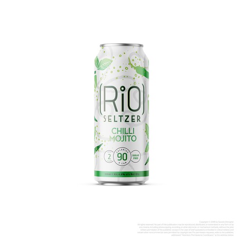 Wine Seltzer in Can design required! Design by Saverio Wongher ™