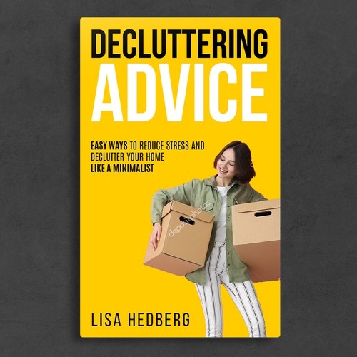 Design a book cover about decluttering your home Design by Adriano - Covers