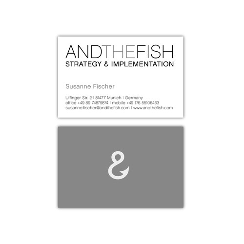 Business card contest entry by rex wagman