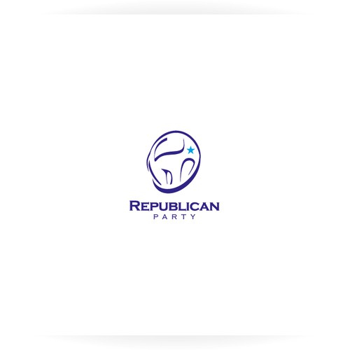 The American Political Parties Need a Logo Re-Design! Design by KVA