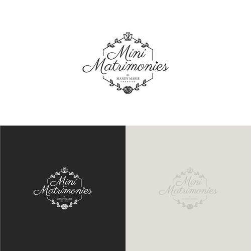 Mini Matrimonies Logo Needed For Micro Wedding Ceremonies! Design by hendrajaya7