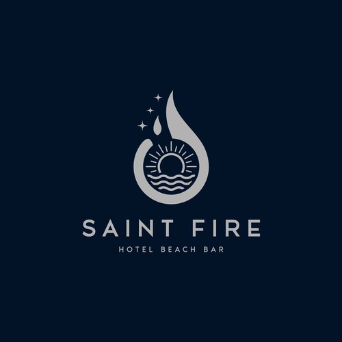 Saint Fire- hotel logo Design by The Last Hero™