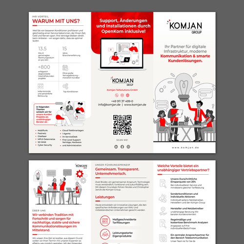 Brochure contest entry by Logicainfo ♥