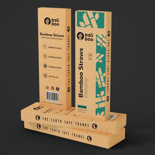 Awesome Packaging design for Bali Boo Design by Ethos.Creative