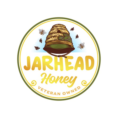 Exciting and Fun Honey Logo with ties to the Marine Corps Design réalisé par deb•o•nair