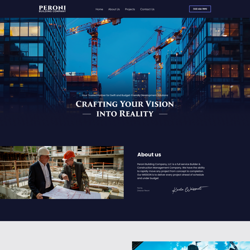 PBC website Design by appleby