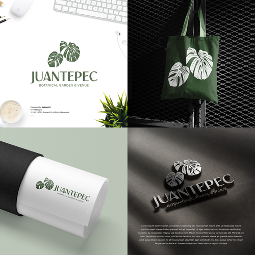 Design di Botanical garden & Venue Logo creation (we would like to use the leaf as a cut out on a steel plaque (with holes in the  di axxv™