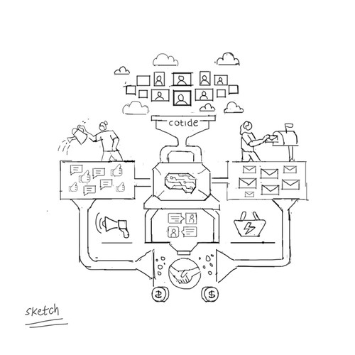 Technology Website Illustration Brilliance Design by LAYOUT.INC