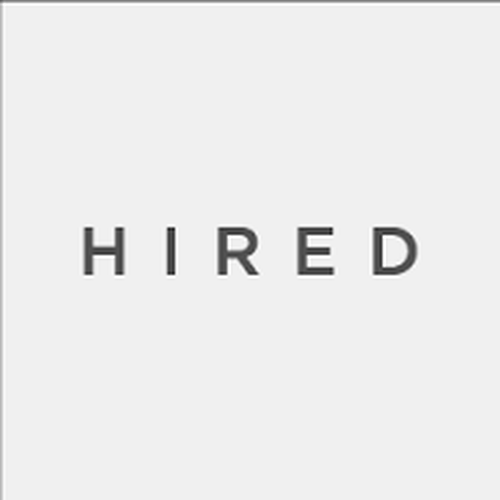Close 15. Hired. You are hired logo.