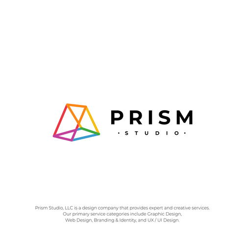 NEW creative logo design for Prism Studio Design by you_gis