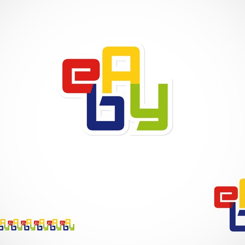 99designs community challenge: re-design eBay's lame new logo! Design by NadiaP