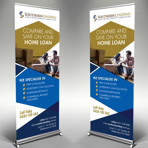 corporate pull up banner design ideas