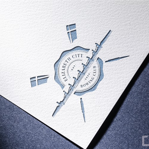 Rowing club logo Design by Deel DL