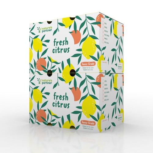 Help us design a Colorful Citrus Box that WOWs! Design by MishkaBooo design