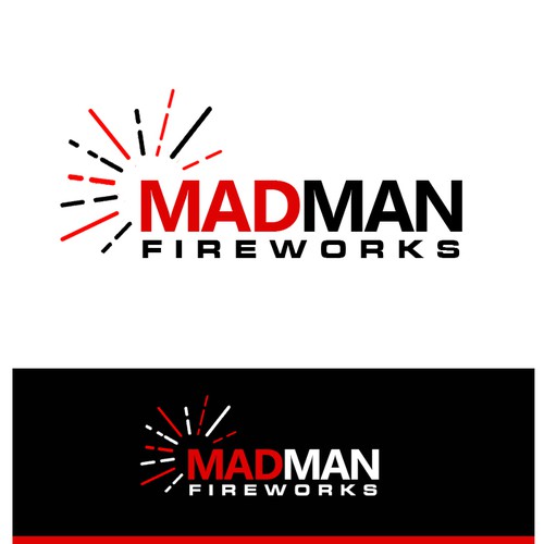 fireworks logo design