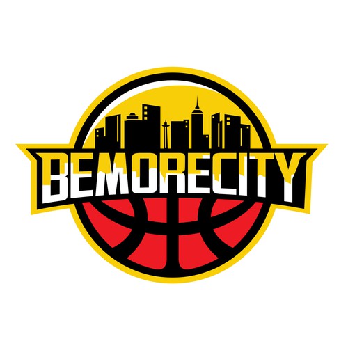 Basketball Logo for Team 'BeMoreCity' - Your Winning Logo Featured on Major Sports Network Réalisé par Livorno