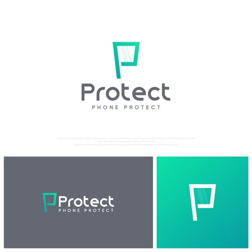 PPROTECT (Phone protect logo) (mobile cases and screen protectors) Design by Kanwal Mary