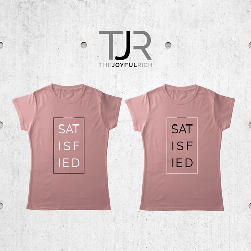 Simple, Text-Only T-Shirt Designs - Multiple Winners! Design by minimalab