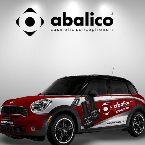 Be creative for our cosmetic company car! Design by kikodesigns