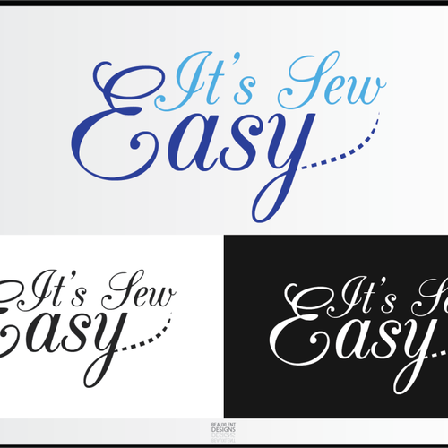  Stylish logo for PBS TV show: It's Sew Easy Design by zainab.co