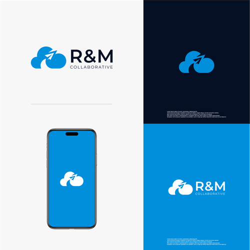 Minimal marketing and consulting logo with a lowkey professional vibe. Easy to put on apparel. Design by L A T O