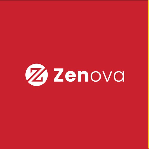 Zenova Logo: Revolutionary suite of health and wellness mobile apps Design by Abuzar_Studio™