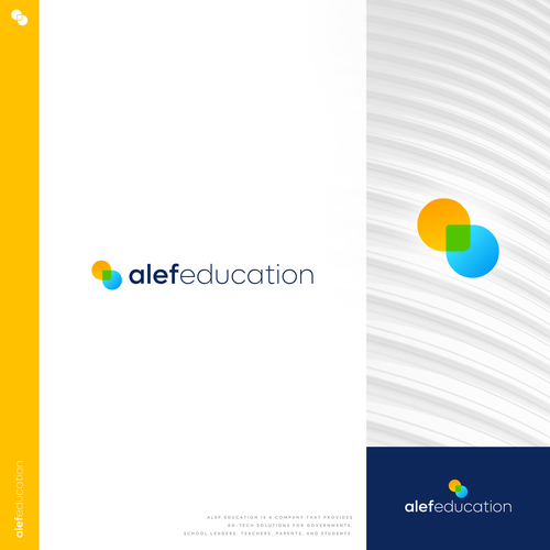 Alef Education Logo Design by piratepig