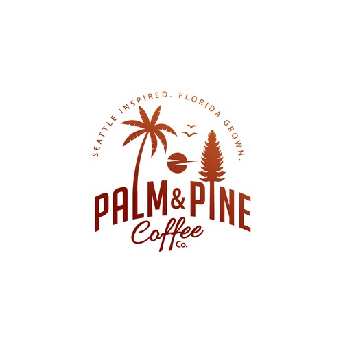 Palm & Pine Coffee Co. | Logo design contest