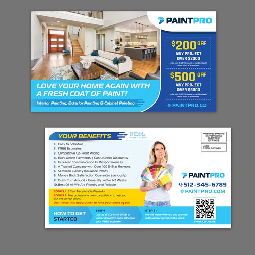 Postcard, flyer or print contest entry by Krishna Arts