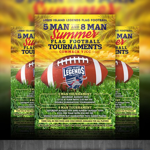 Flag football clearance tournaments