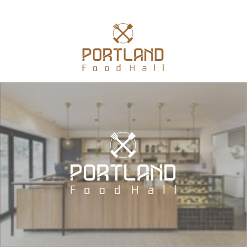 Portland Food Hall Logo & Outdoor Signage デザイン by Raisyana