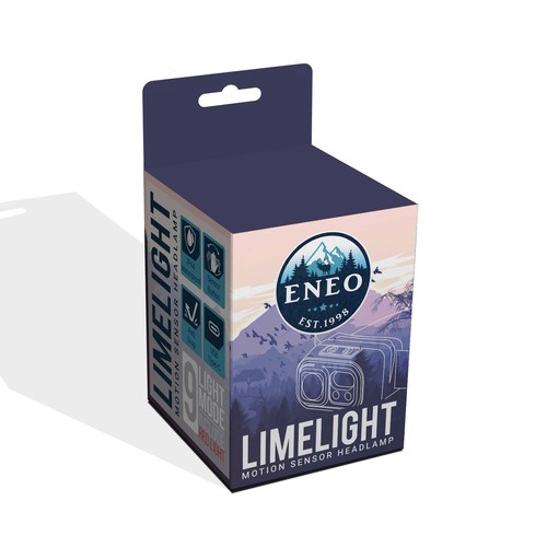 Design the packaging a outdoor headlamp where proceeds are donated to save american wildlife Design by Shisiouk